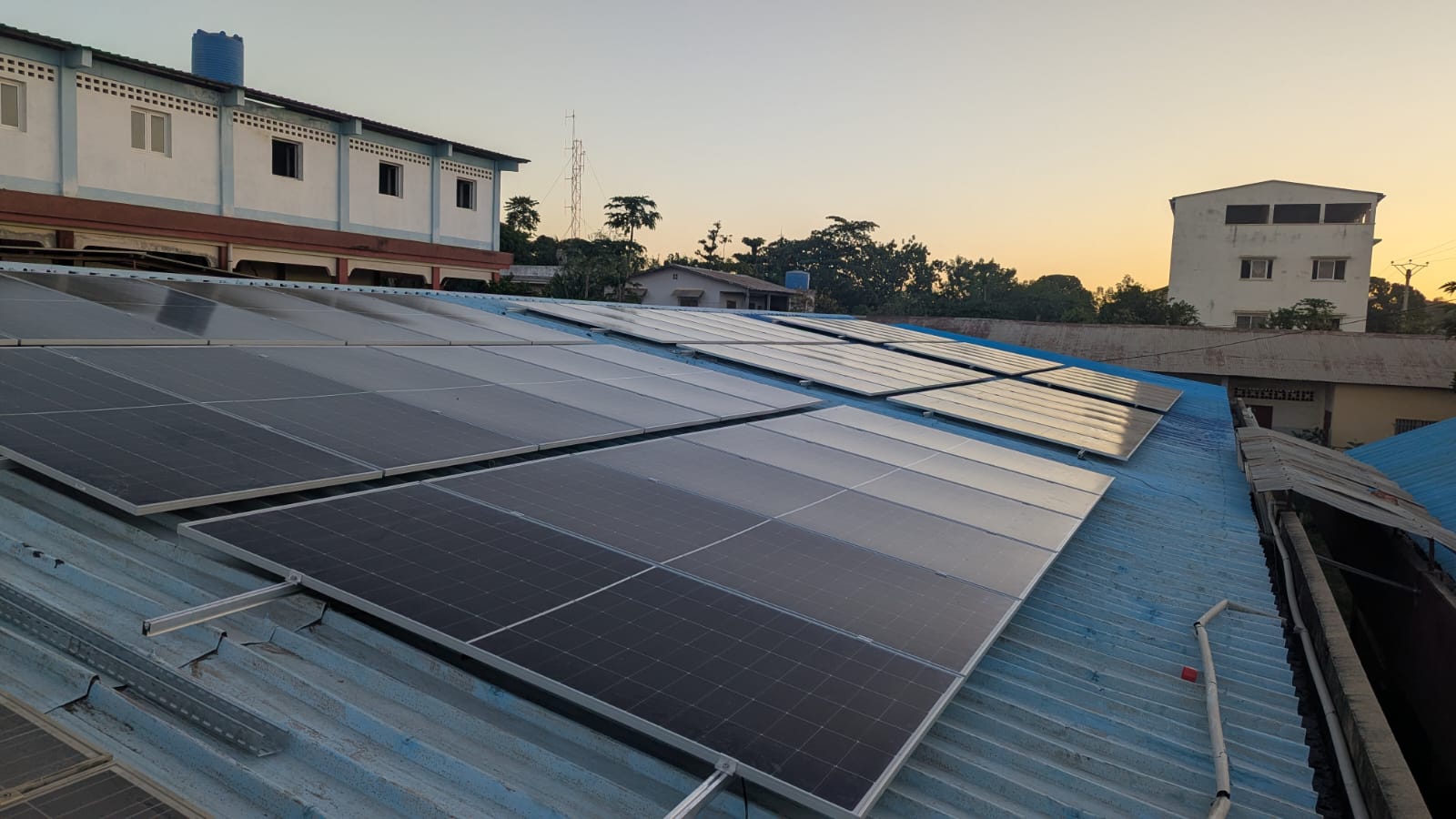 Le caméléon Panneaux solaires